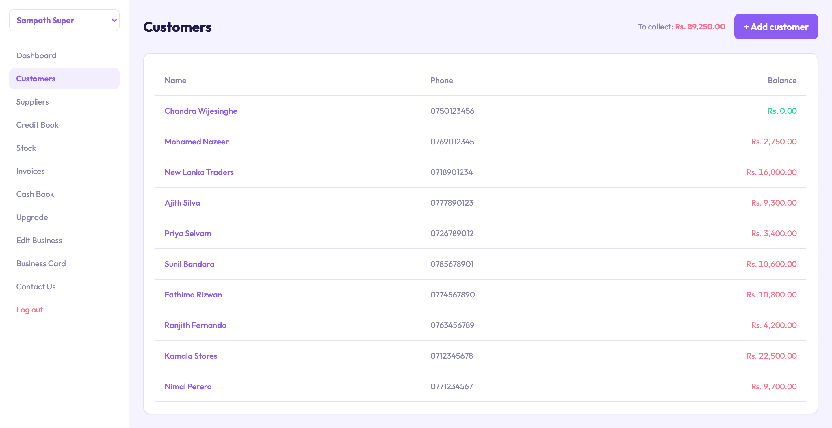 Multiple shops, one login in SmartKhata